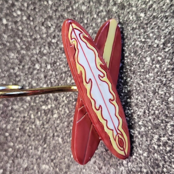 Shower Curtain Hooks Surf Style - Picture 4 of 5